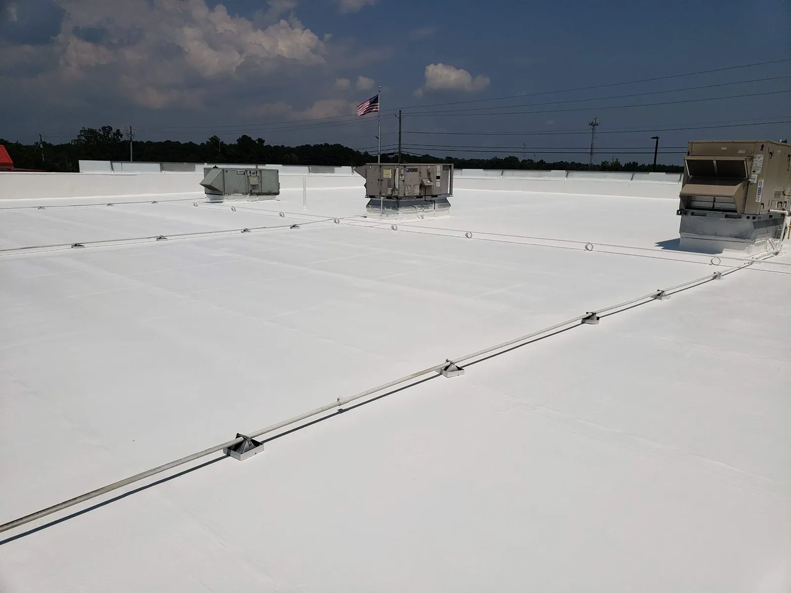 Commercial Roof Flashing Failure Repair in High Point, NC Commercial Roof Flashing Failure Repair in High Point, NC