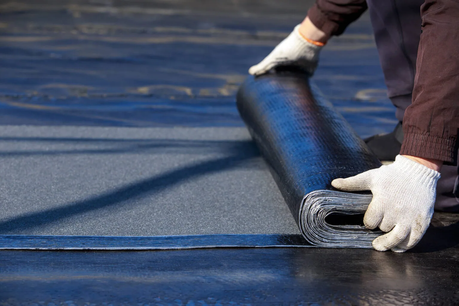 Commercial Roof Membrane Puncture Repair in High Point, NC