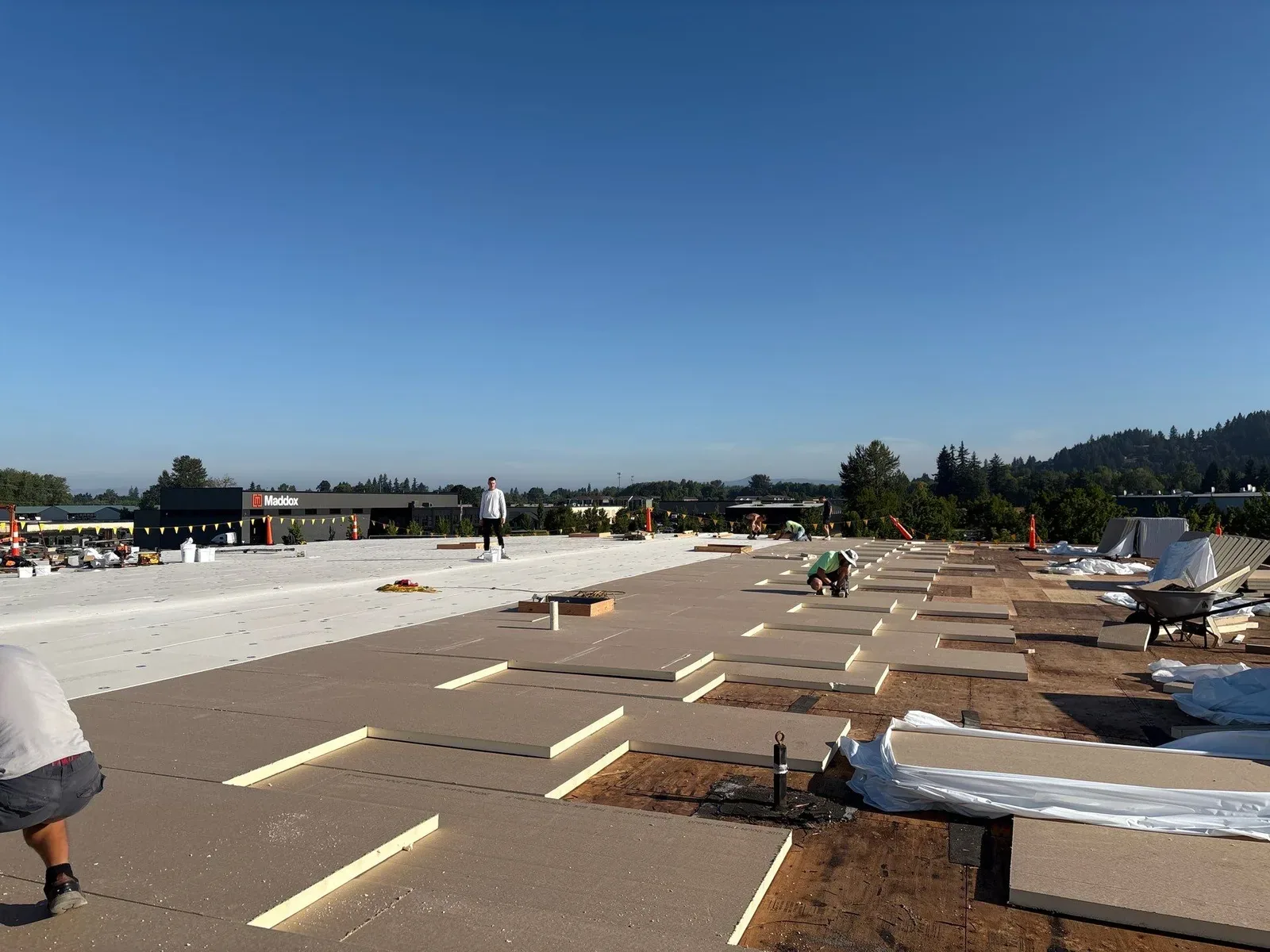 Commercial Roof Seam Failure Repair in High Point, NC Commercial Roof Seam Failure Repair in High Point, NC