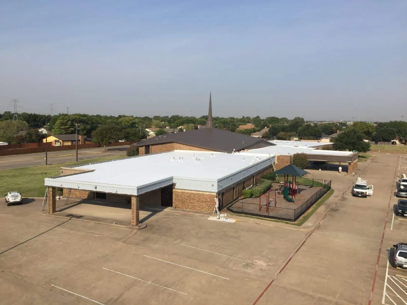 Commercial Wind Damage Roof Inspection and Repair in High Point, NC Commercial Wind Damage Roof Inspection and Repair in High Point, NC