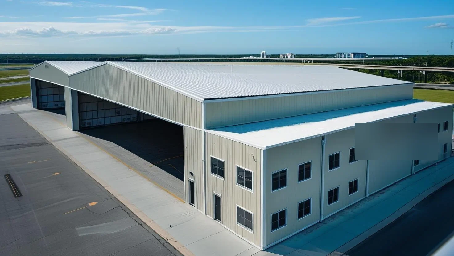 Aircraft Hangar Roofing in High Point, NC Aircraft Hangar Roofing in High Point, NC
