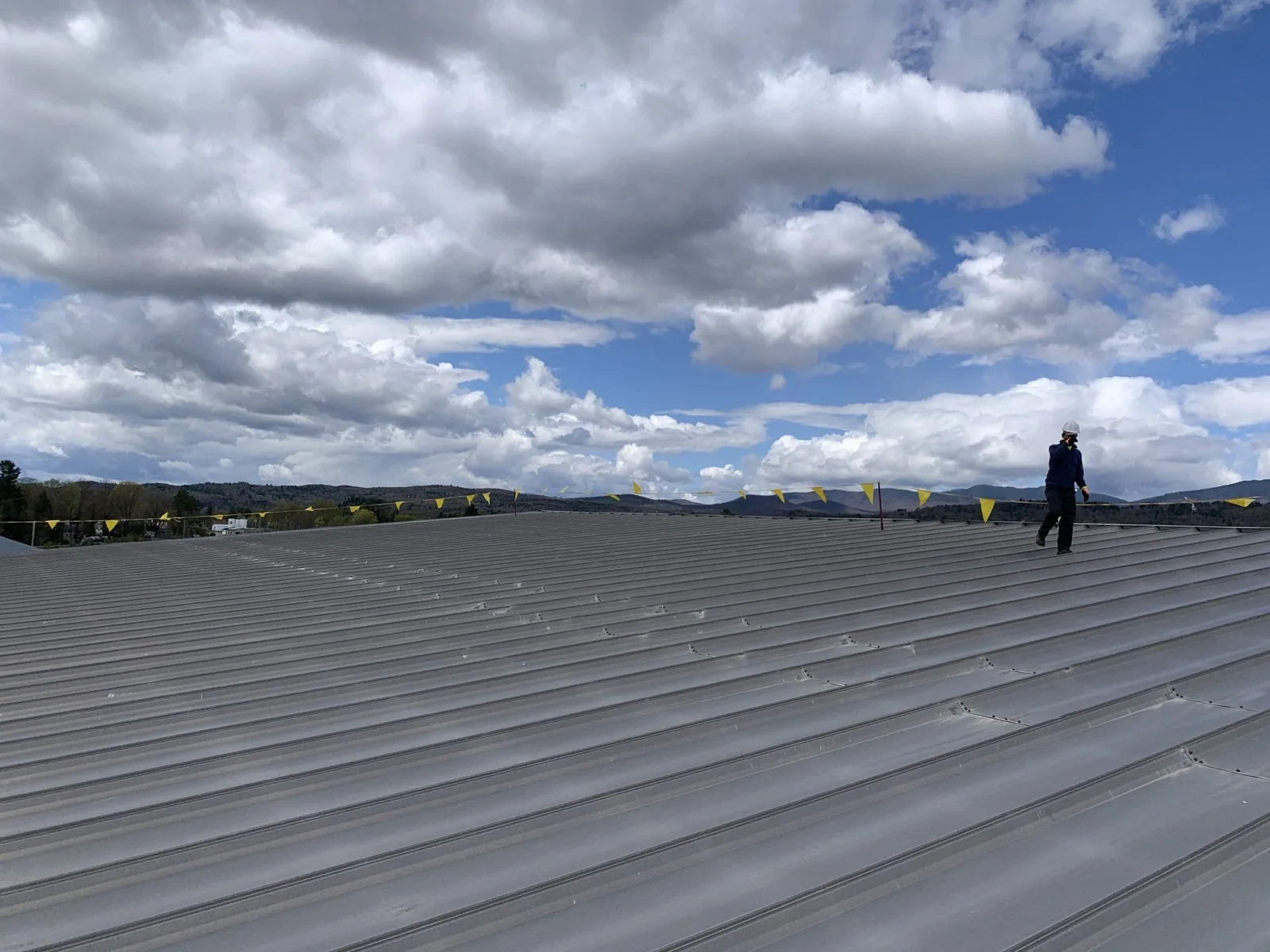 Commercial Metal Roof Retrofit in High Point, NC