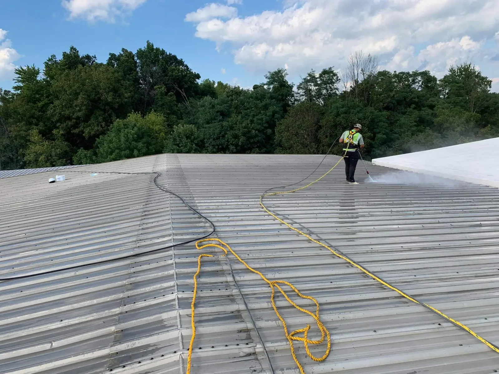 Commercial Roof Recover and Overlay in High Point, NC