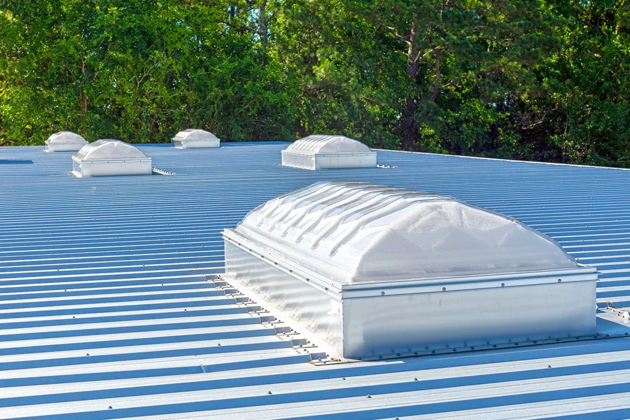 Commercial Skylight and Penetration Flashing in High Point, NC